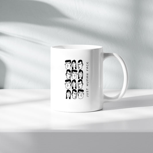 Human Faces Mug