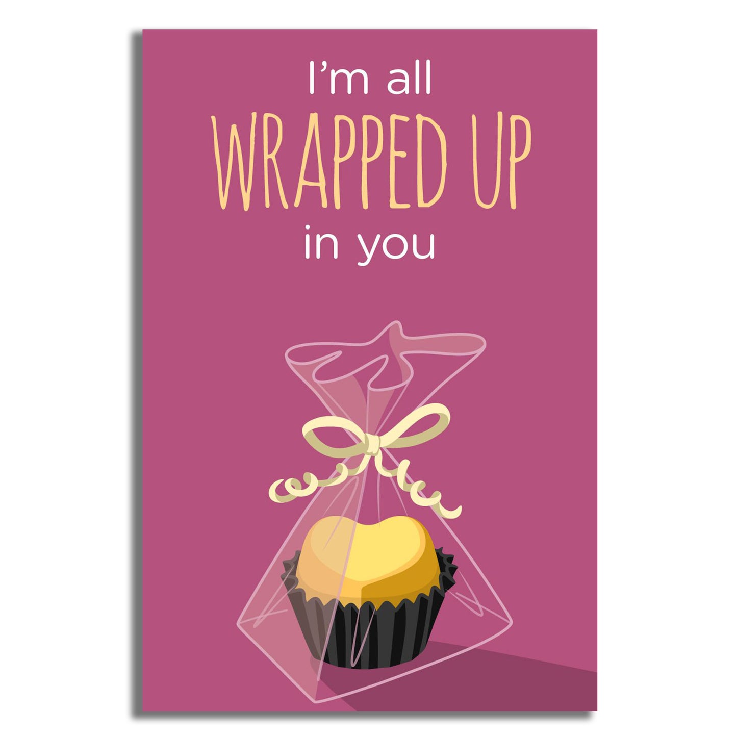 Wrapped Up In You Postcard