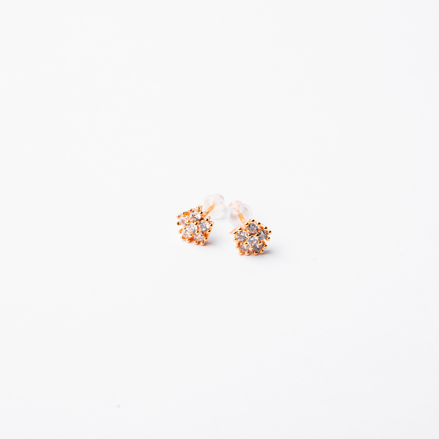 Crystal Golden Studs