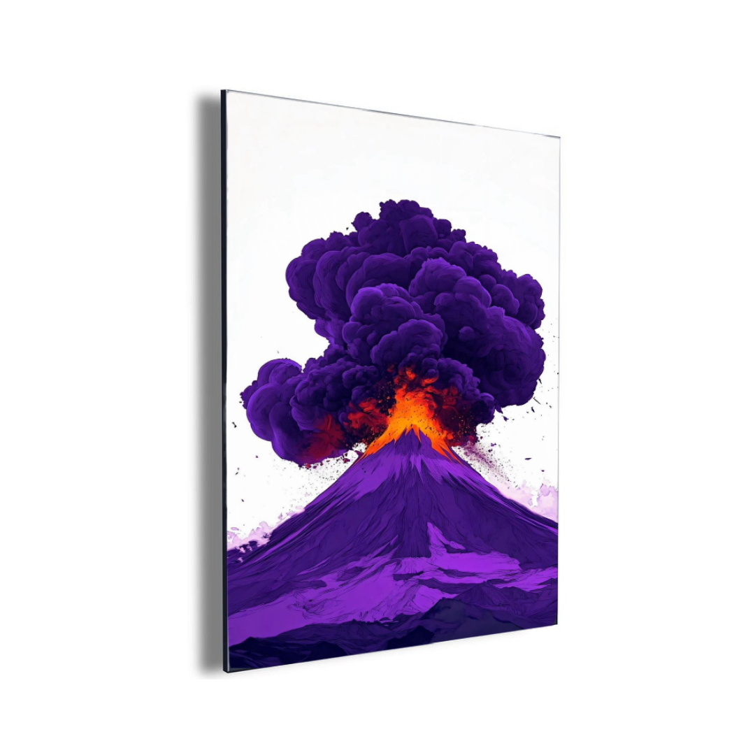 The Explosion Acrylic Poster